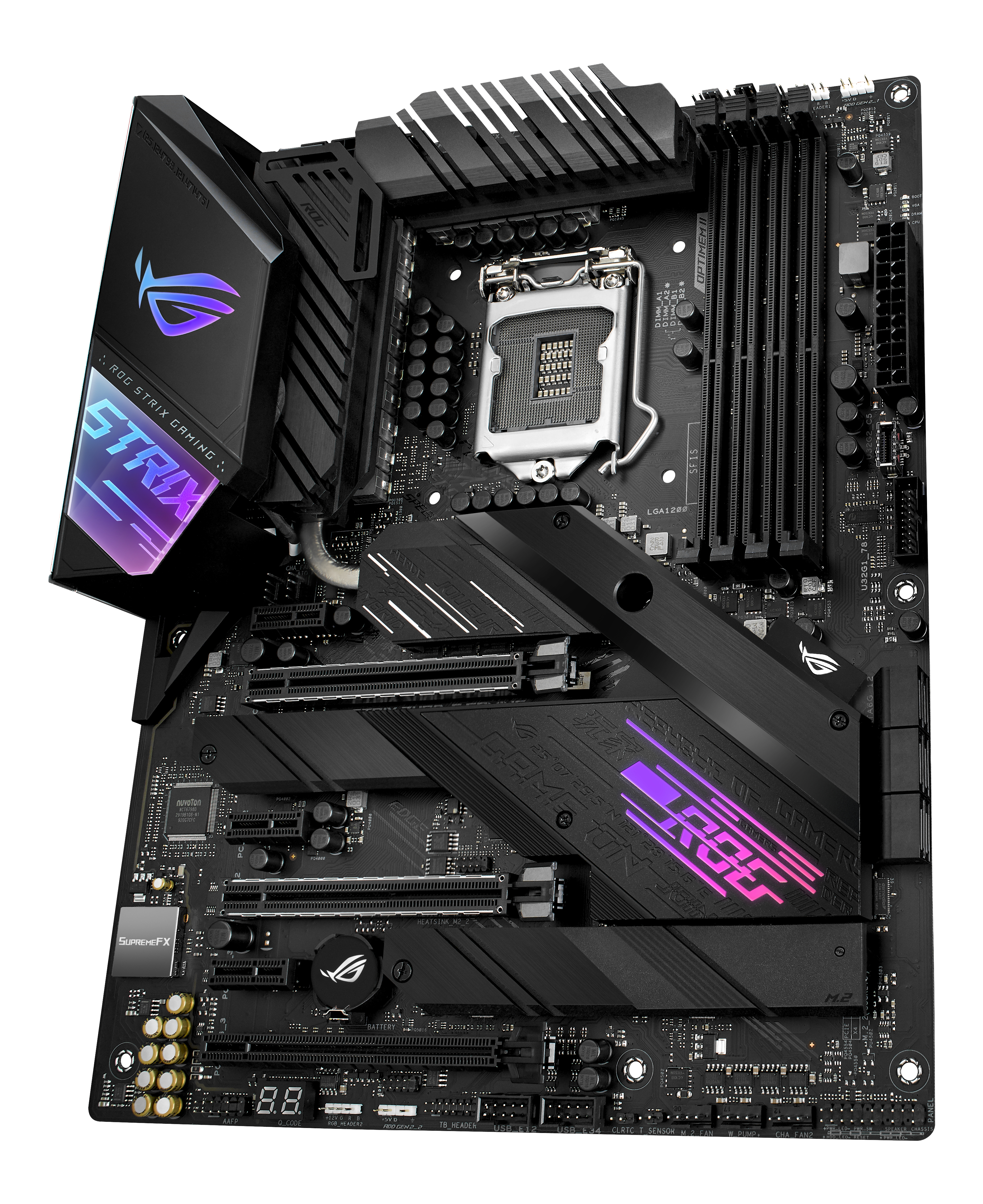 ASUS ROG STRIX Z490-E GAMING Mainboard Schwarz