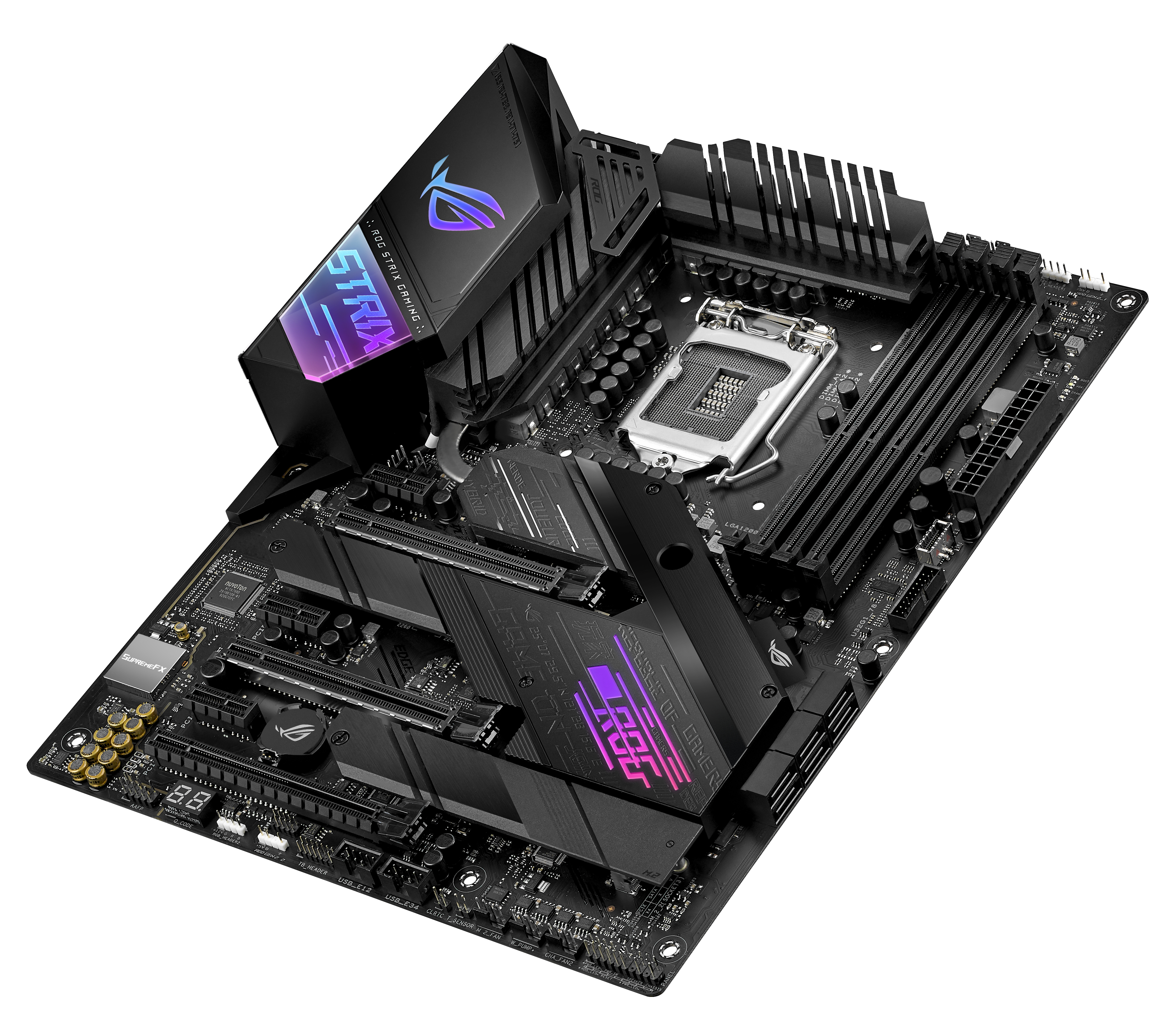 ASUS ROG STRIX Z490-E GAMING Mainboard Schwarz