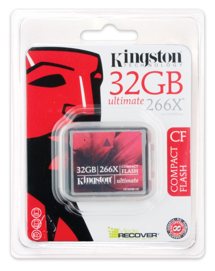 Kingston Ultimate- 32 Gb - 266X- Compactflash-