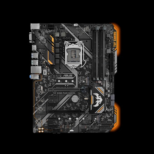 ASUS Tuf B360-Plus Gamıng Intel B360 Lga1151 Ddr4 2666 Hdmı Vga M2 Usb3.1 Aura Rgb Atx Anakart