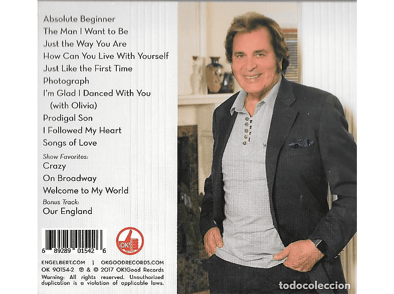 Thumbnail - Engelbert - The Man I Want to Be (CD)