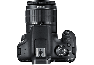 CANON EOS 2000D Kit + Tasche SB130 und Speicherkarte SD 16GB Spiegelreflexkamera, Full HD, HD, 18-55 mm Objektiv (EF-S), WLAN, Schwarz