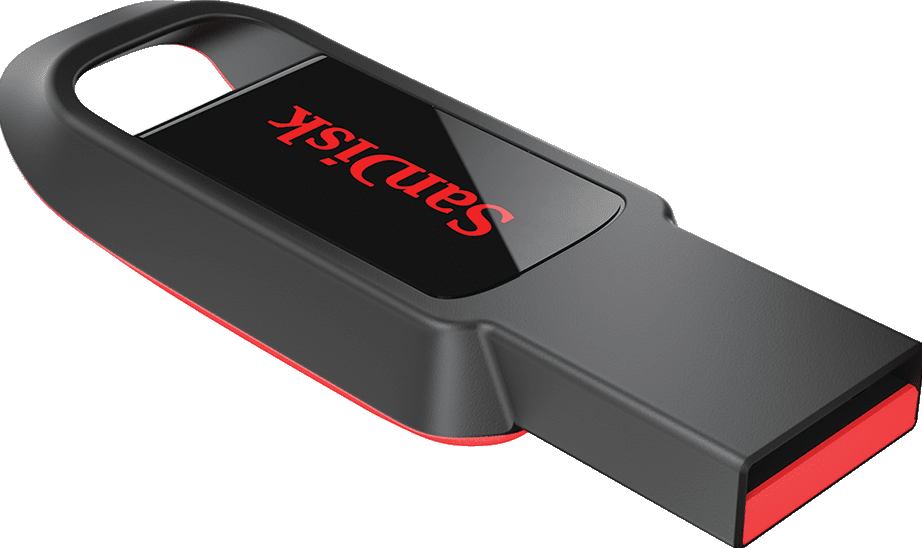 SANDISK Cruzer Spark - Clé USB  (64 GB, Noir/Rouge)