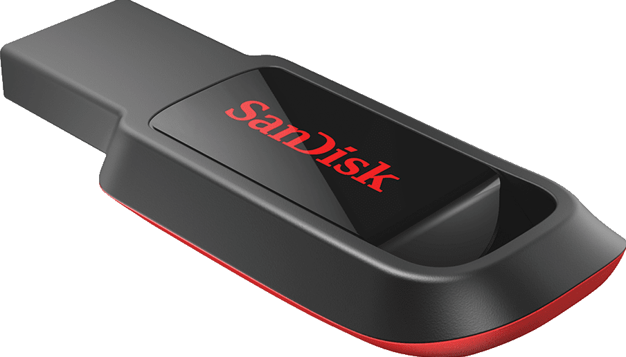 SANDISK Cruzer Spark - Clé USB  (64 GB, Noir/Rouge)