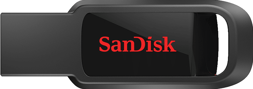 SANDISK Cruzer Spark - Clé USB  (64 GB, Noir/Rouge)