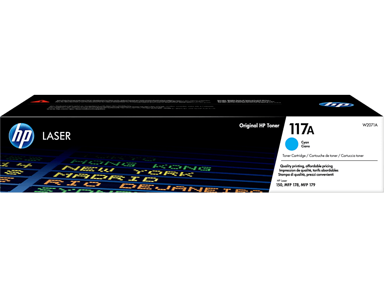 HP Toner 117a Cyaan