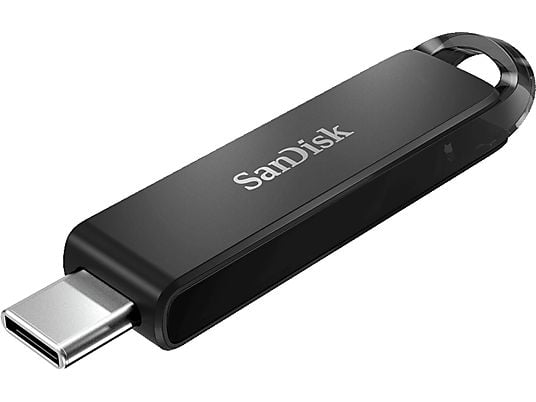 SANDISK Ultra - Chiavetta USB  (128 GB, Nero)