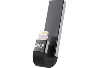 LEEF iBridge 3 - Chiavetta USB  (128 GB, Nero/Grigio)