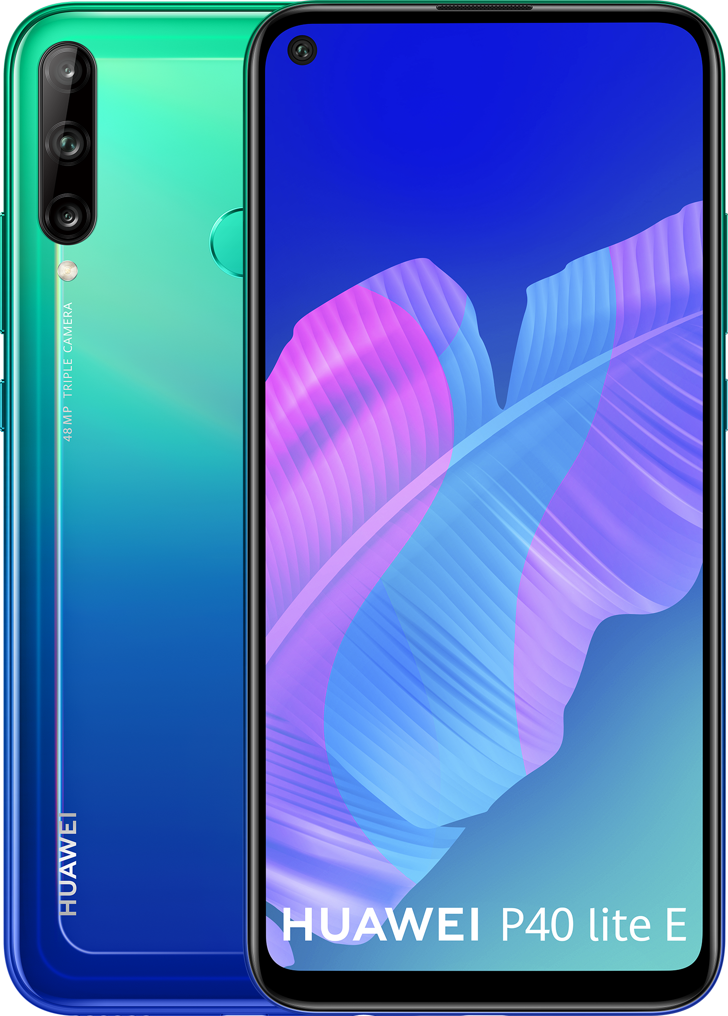 HUAWEI P40 lite e - 64 GB Blauw/Groen