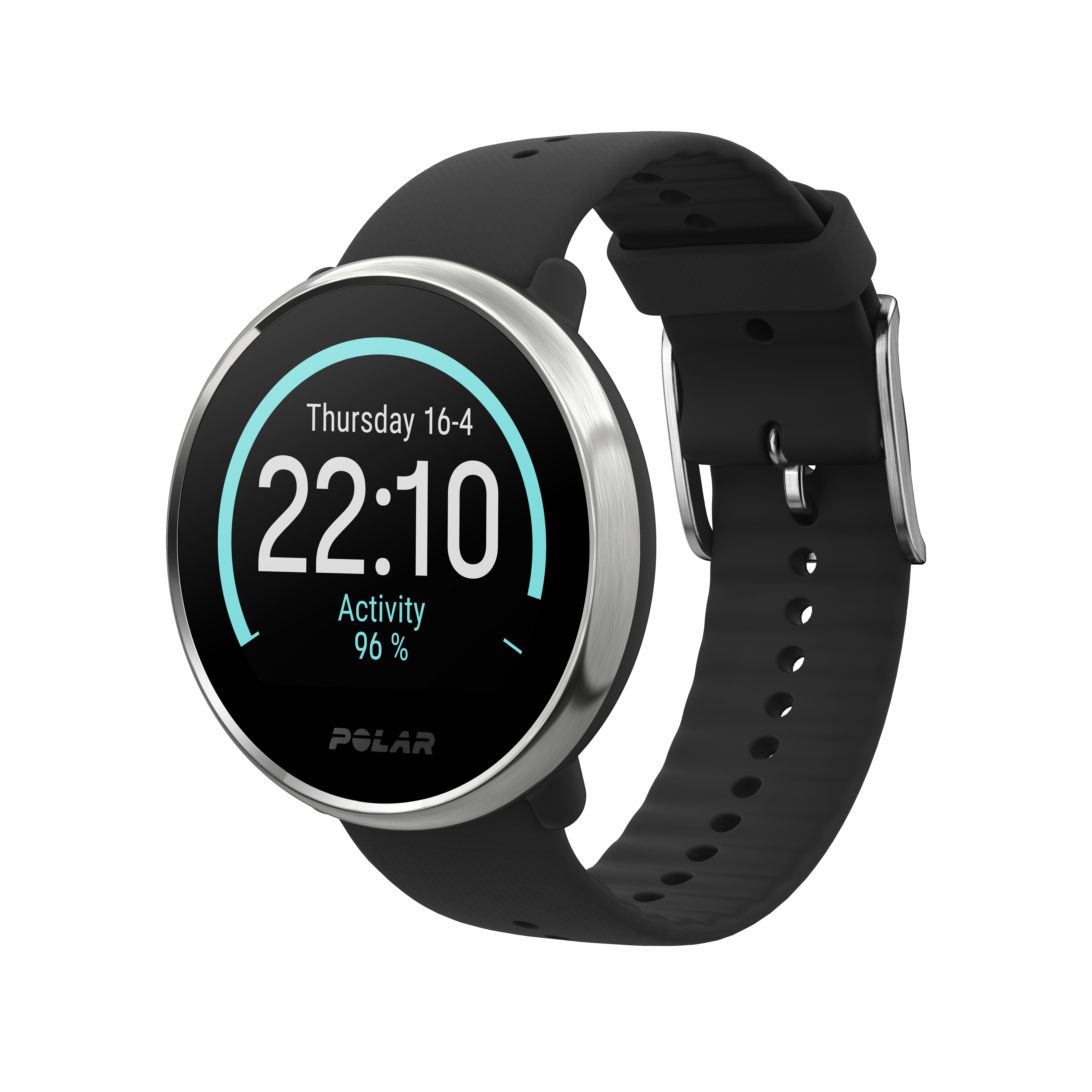 POLAR Ignite Fitnessuhr TPU, S, Schwarz
