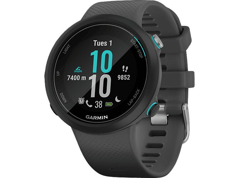 GARMIN Swim 2, Smartwatch, 42 x 11.4 mm, Schiefergrau