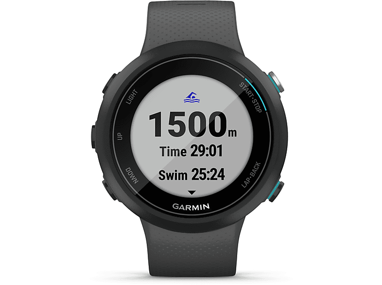Thumbnail - GARMIN Swim 2, Smartwatch, 42 x 11.4 mm, Schiefergrau