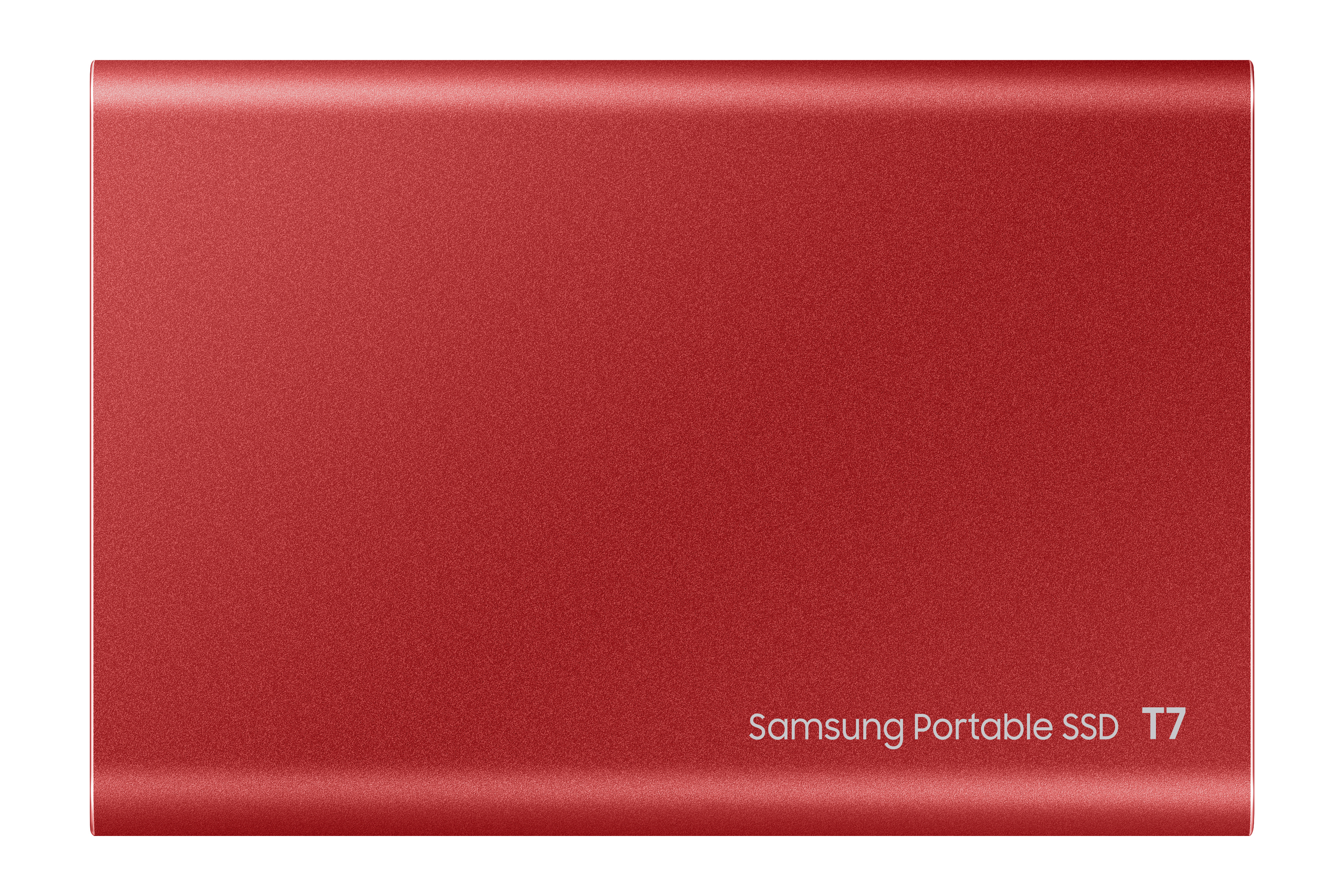 extern, PC/Mac SAMSUNG SSD Portable SSD, 500 Metallic GB red T7 Festplatte,