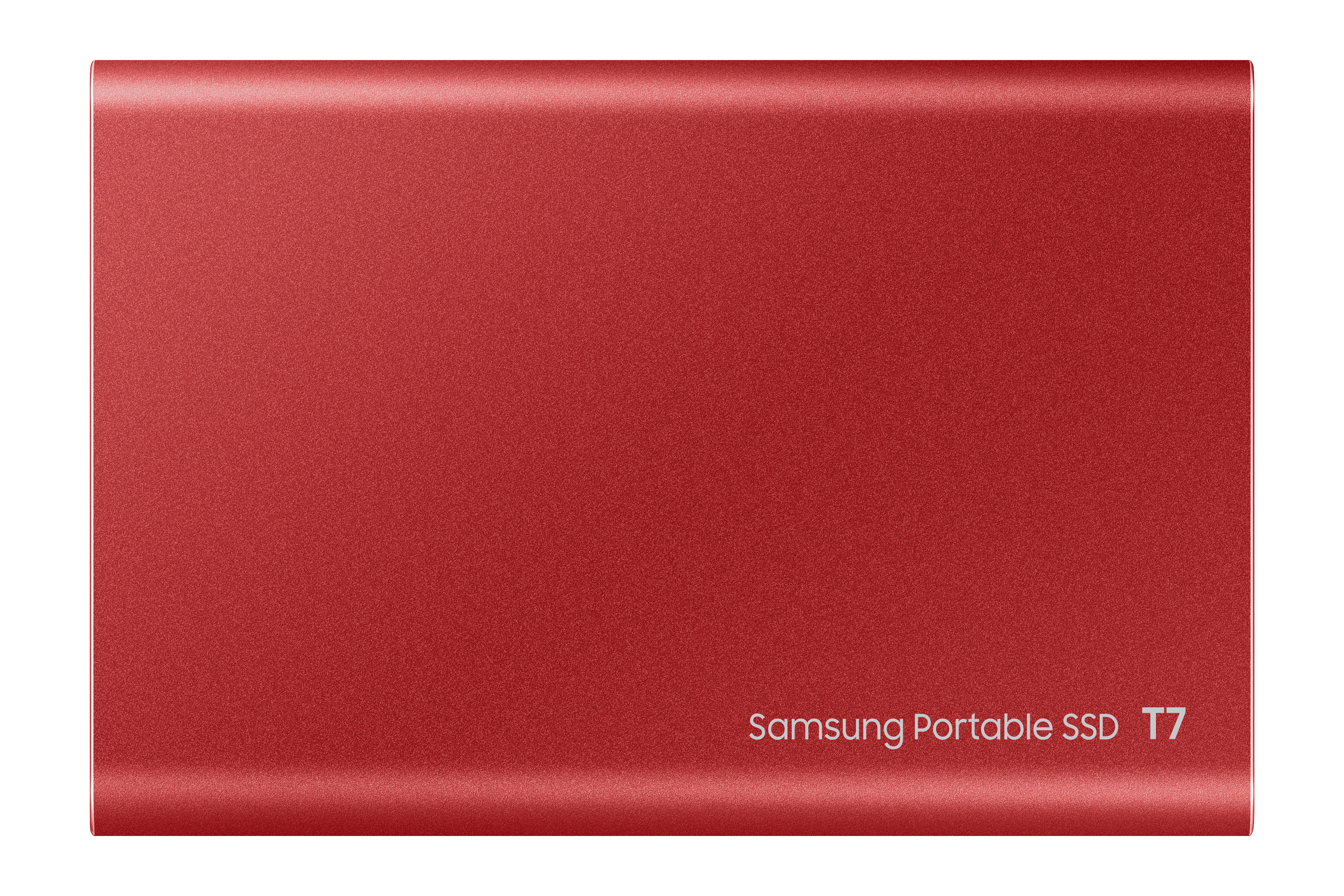 SAMSUNG Portable SSD T7 PC/Mac Festplatte, 1 TB SSD, extern, Metallic red