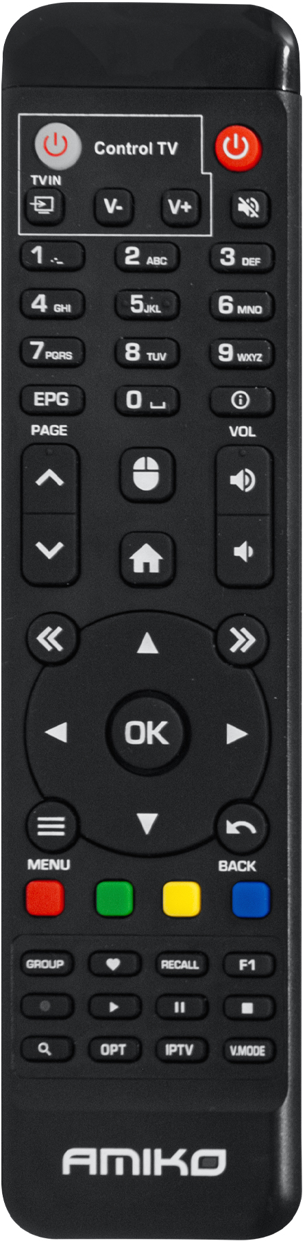 AMIKO A6 Combo 4K UHD médialejátszó (Android 7.1)