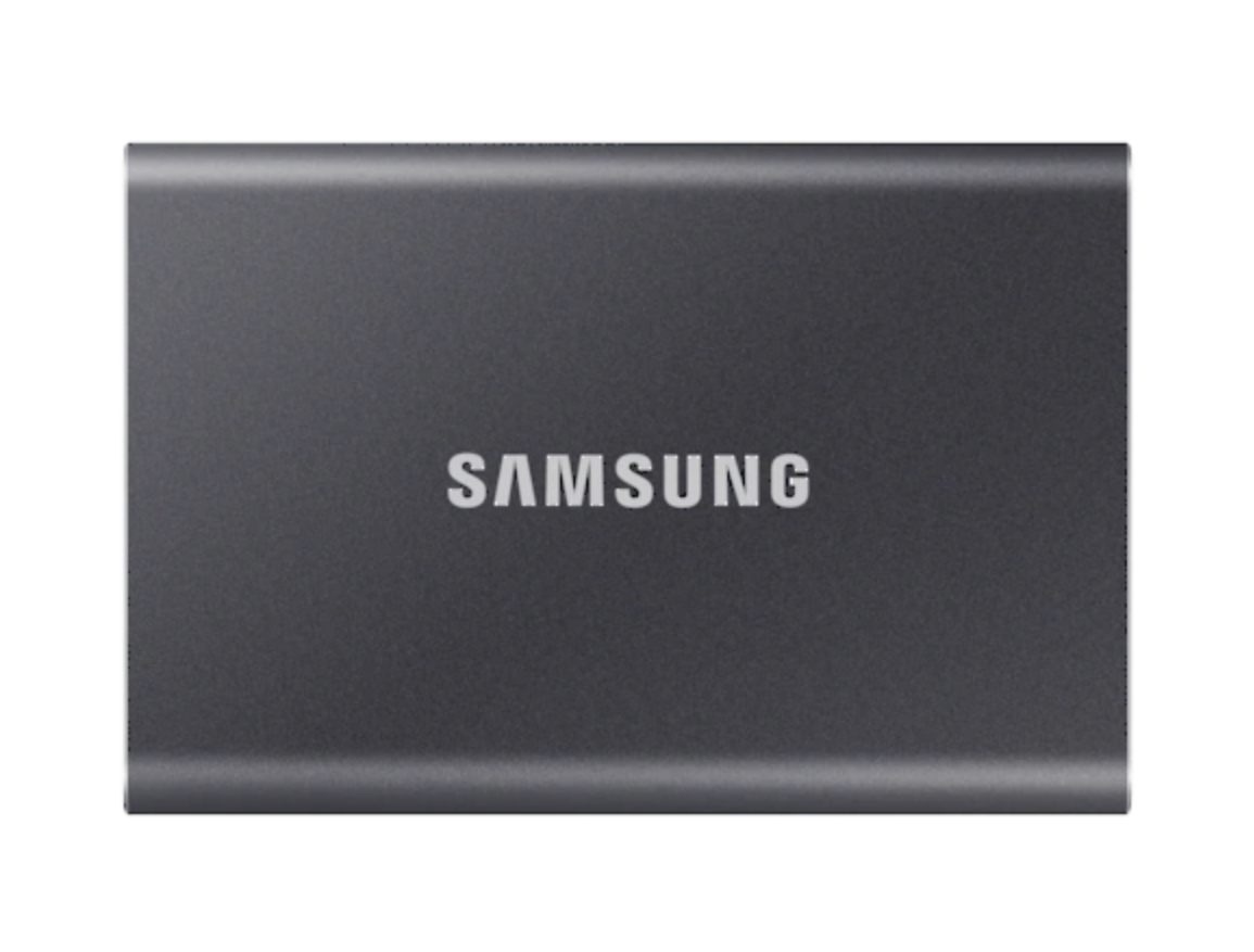PC/Mac SAMSUNG TB Festplatte, T7 Titan SSD, 1 Portable grey extern, SSD
