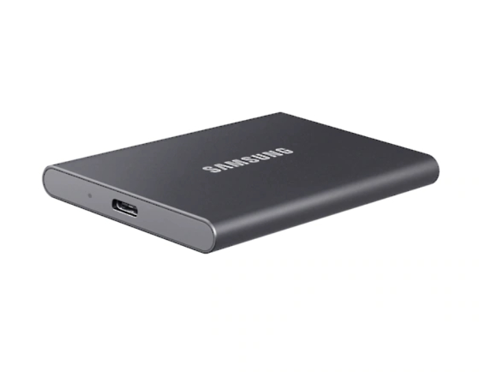 PC/Mac SAMSUNG TB Festplatte, T7 Titan SSD, 1 Portable grey extern, SSD