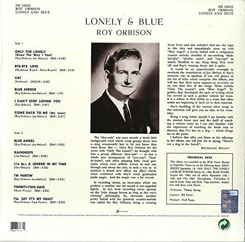 and Sings (Vinyl) Blue Roy Lonely - - Orbison