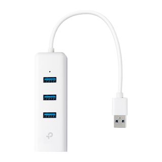 TP-LINK UE330 - Hub et Adaptateur USB vers Gigabit Ethernet, Blanc