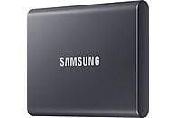 SAMSUNG Disque dur externe SSD portable T7 1 TB Gris (MU-PC1T0T/WW)