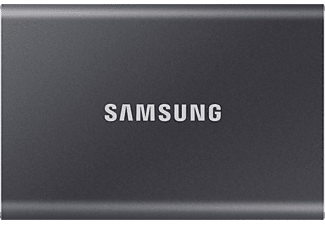 SAMSUNG Disque dur externe SSD portable T7 1 TB Gris (MU-PC1T0T/WW)