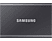 SAMSUNG Disque dur externe SSD portable T7 500 GB Gris (MU-PC500T/WW)