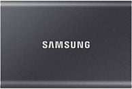 SAMSUNG Disque dur externe SSD portable T7 500 GB Gris (MU-PC500T/WW)