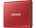 SAMSUNG Disque dur externe SSD portable T7 1 TB Rouge (MU-PC1T0R/WW)