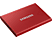 SAMSUNG Disque dur externe SSD portable T7 1 TB Rouge (MU-PC1T0R/WW)