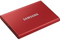 SAMSUNG Disque dur externe SSD portable T7 2 TB Rouge (MU-PC2T0R/WW)