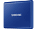 SAMSUNG Disque dur externe SSD portable T7 500 GB Bleu (MU-PC500H/WW)