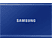 SAMSUNG Disque dur externe SSD portable T7 500 GB Bleu (MU-PC500H/WW)