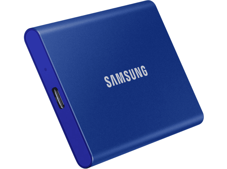 Doen tekst afwijzing SAMSUNG Draagbare SSD externe harde schijf T7 1 TB Blauw (MU-PC1T0H/WW)