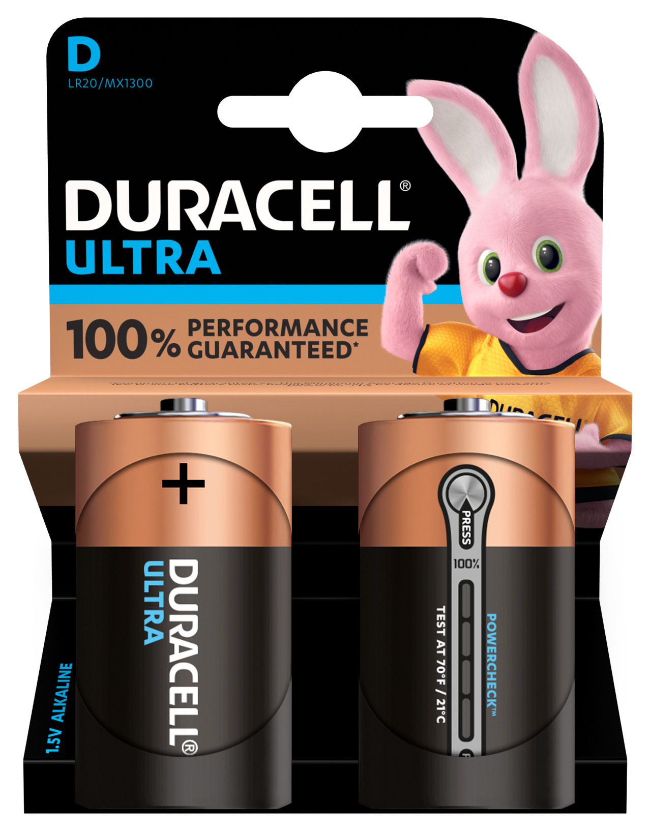 Pilas D - Duracell Ultra Power D 2 Ud