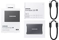 SAMSUNG Draagbare SSD externe harde schijf T7 1 TB Grijs (MU-PC1T0T/WW)