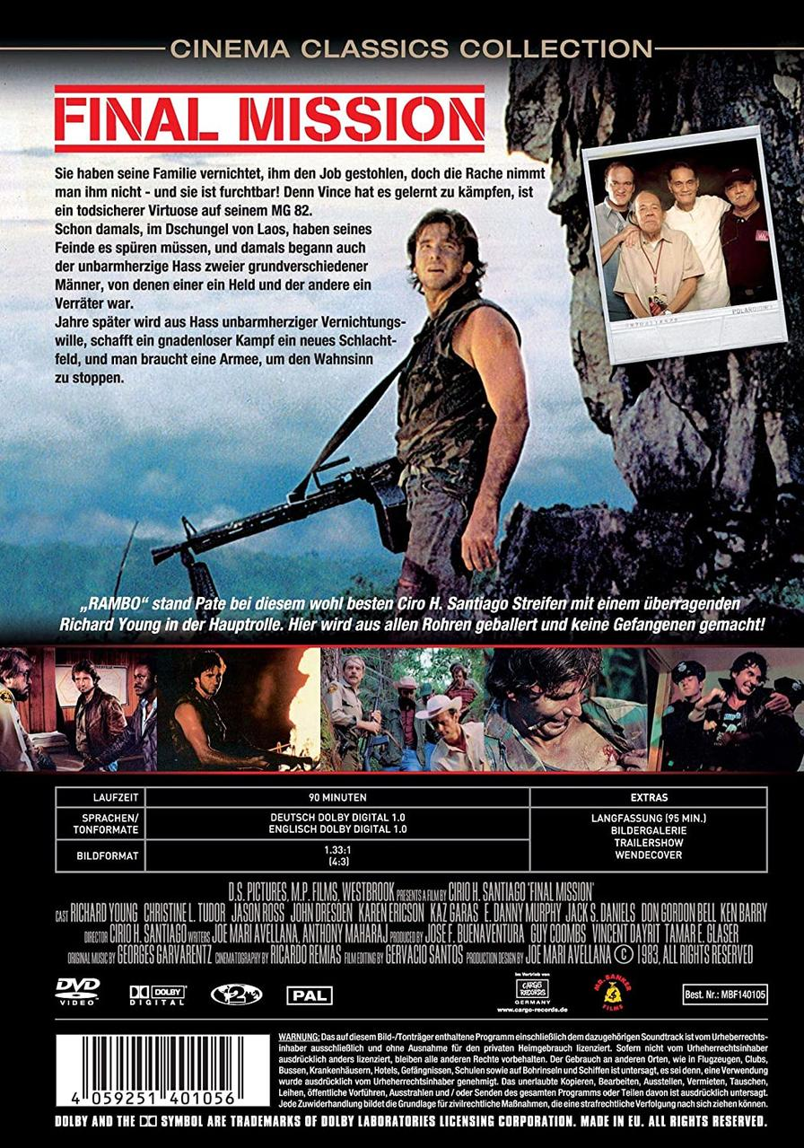 Final Mission DVD