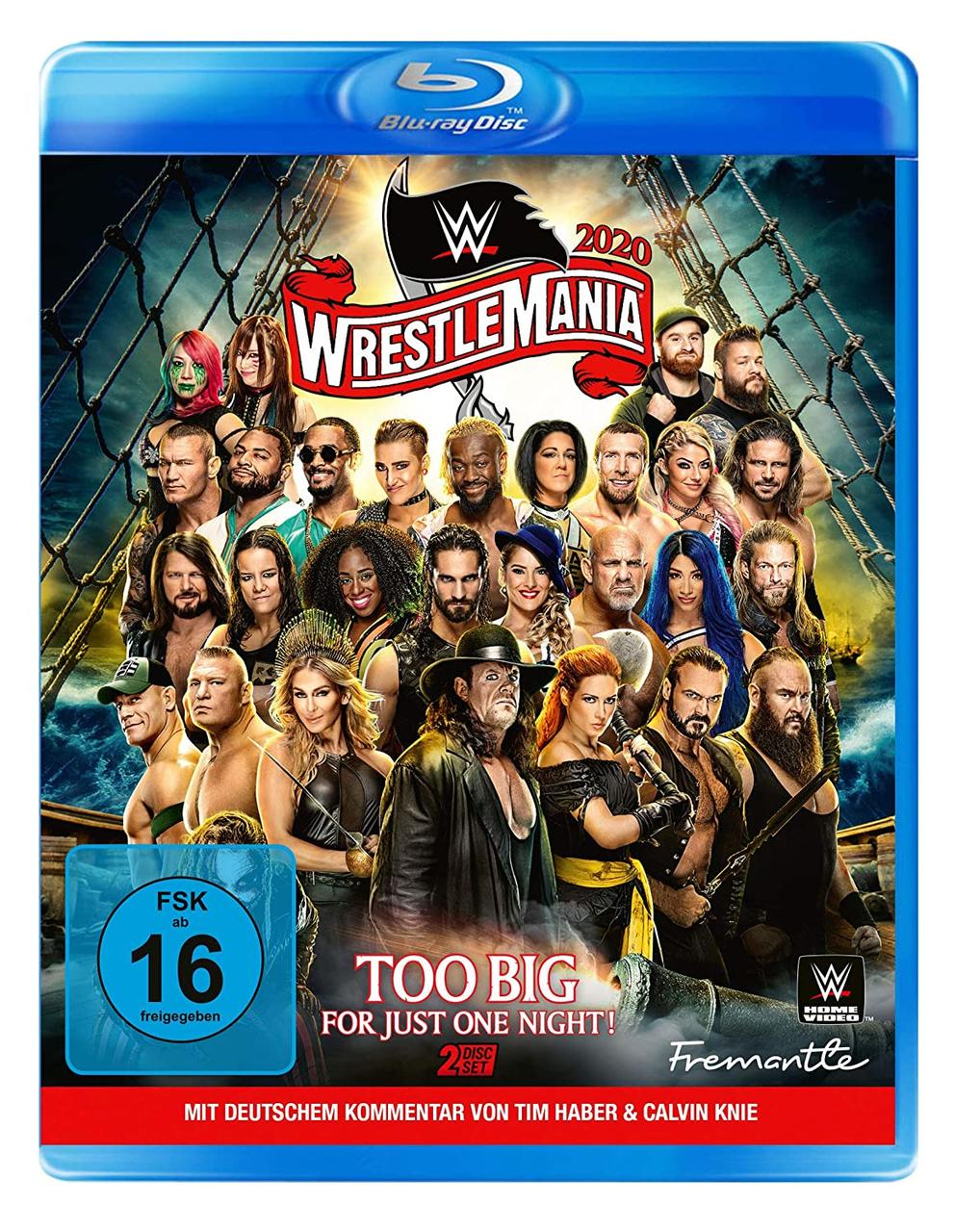 WWE: Wrestlemania 36 Blu-ray