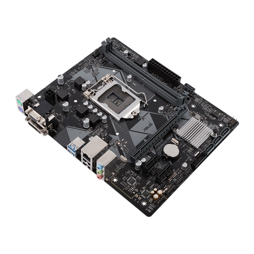 ASUS Prime H310M-K R2.0 Mainboard Schwarz