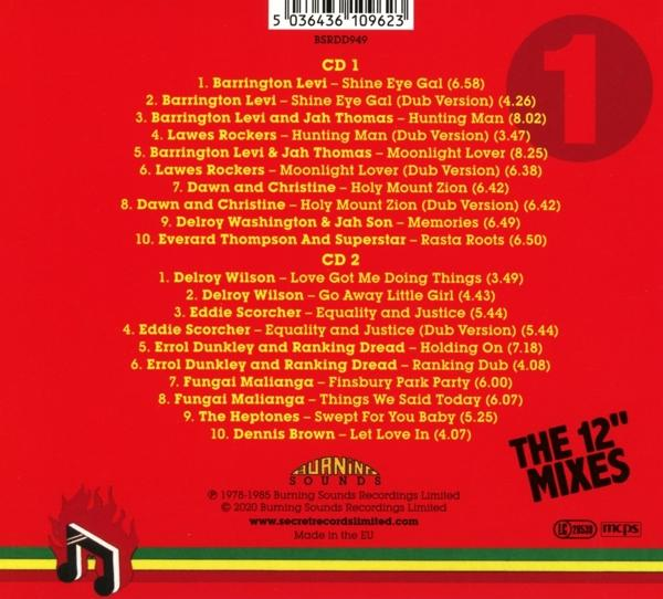 VARIOUS - Burning Rockers - The 12" Singles  - (CD)