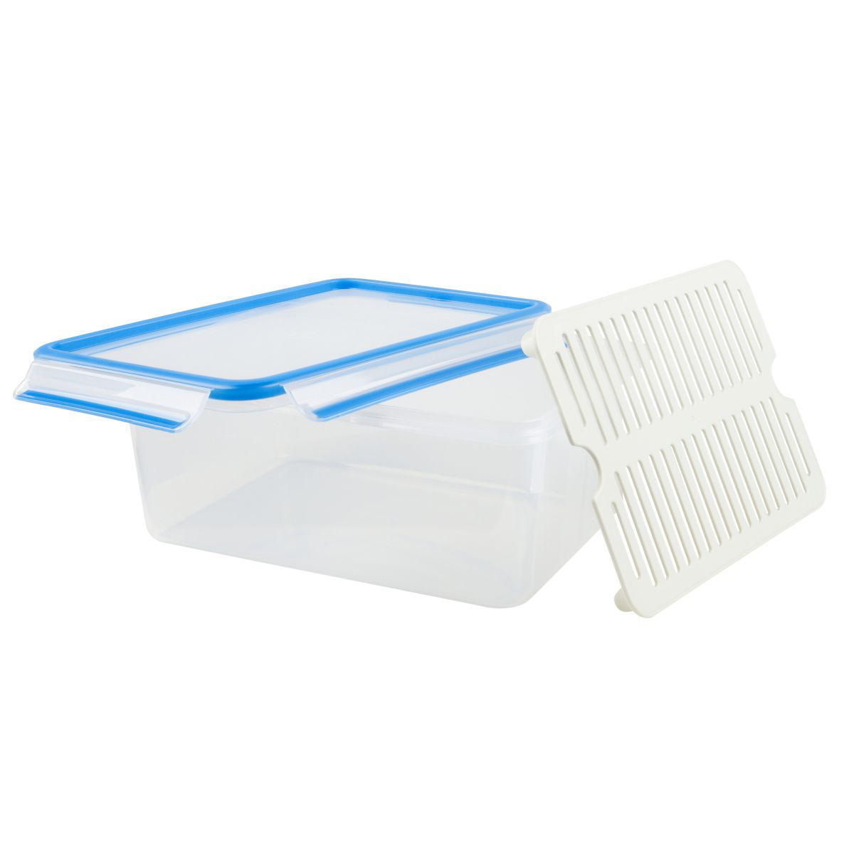 EMSA 512888 Clip&Close Frischhaltedose Blau/Transparent