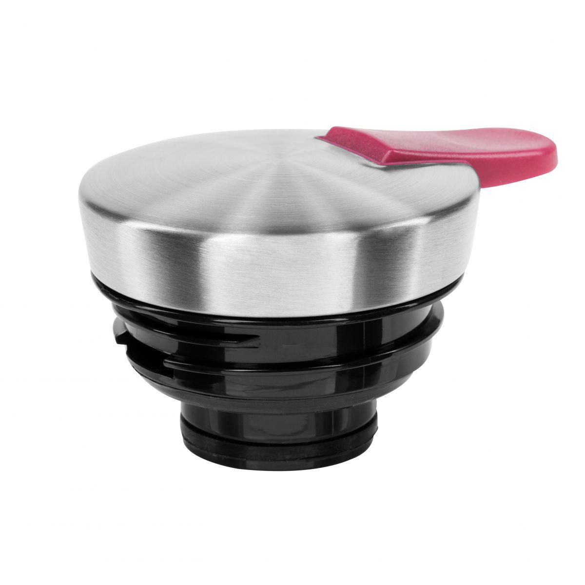 EMSA 512576 Soft Grip Isolierkanne Himbeer/Edelstahl
