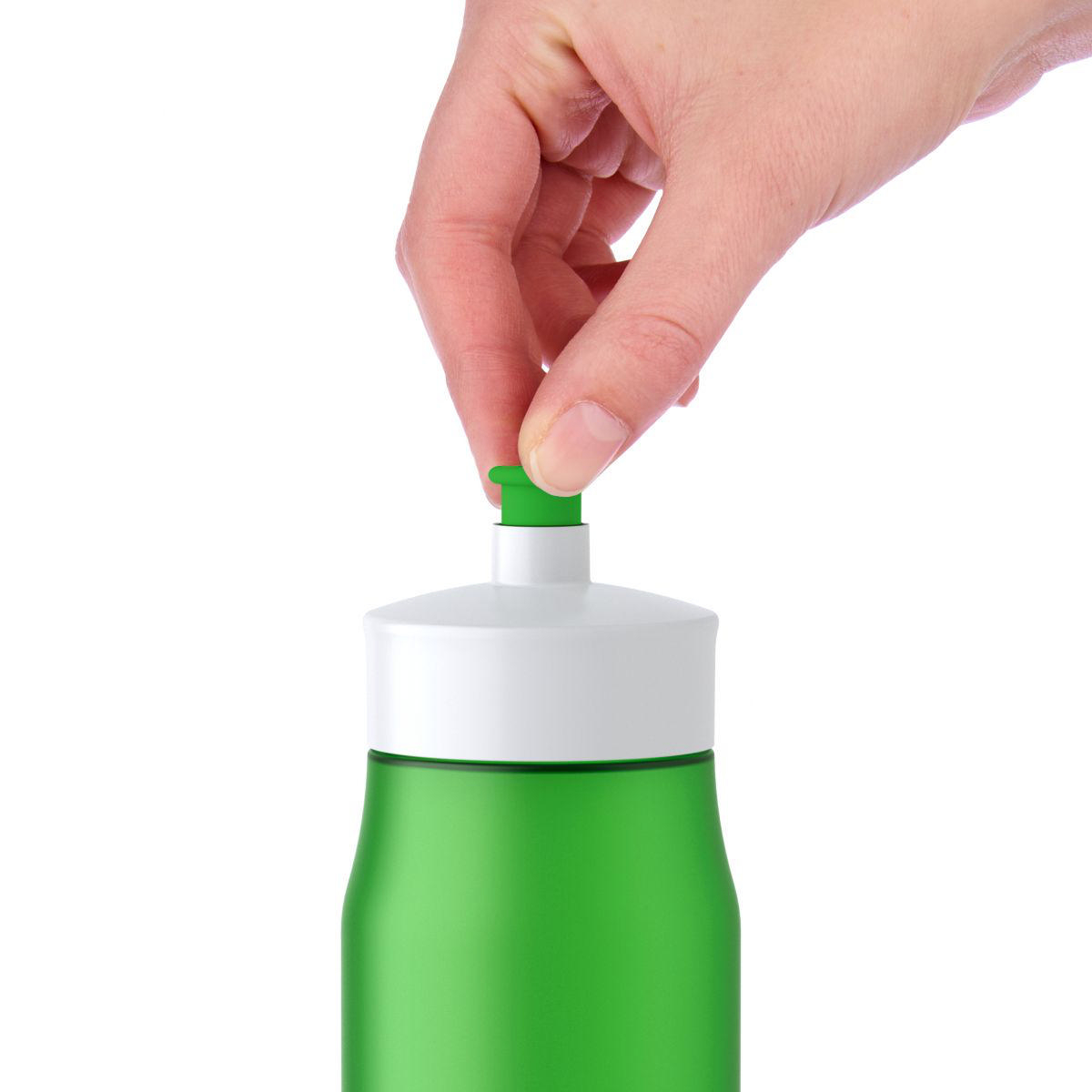 EMSA 518088 Squeeze Trinkflasche Grün