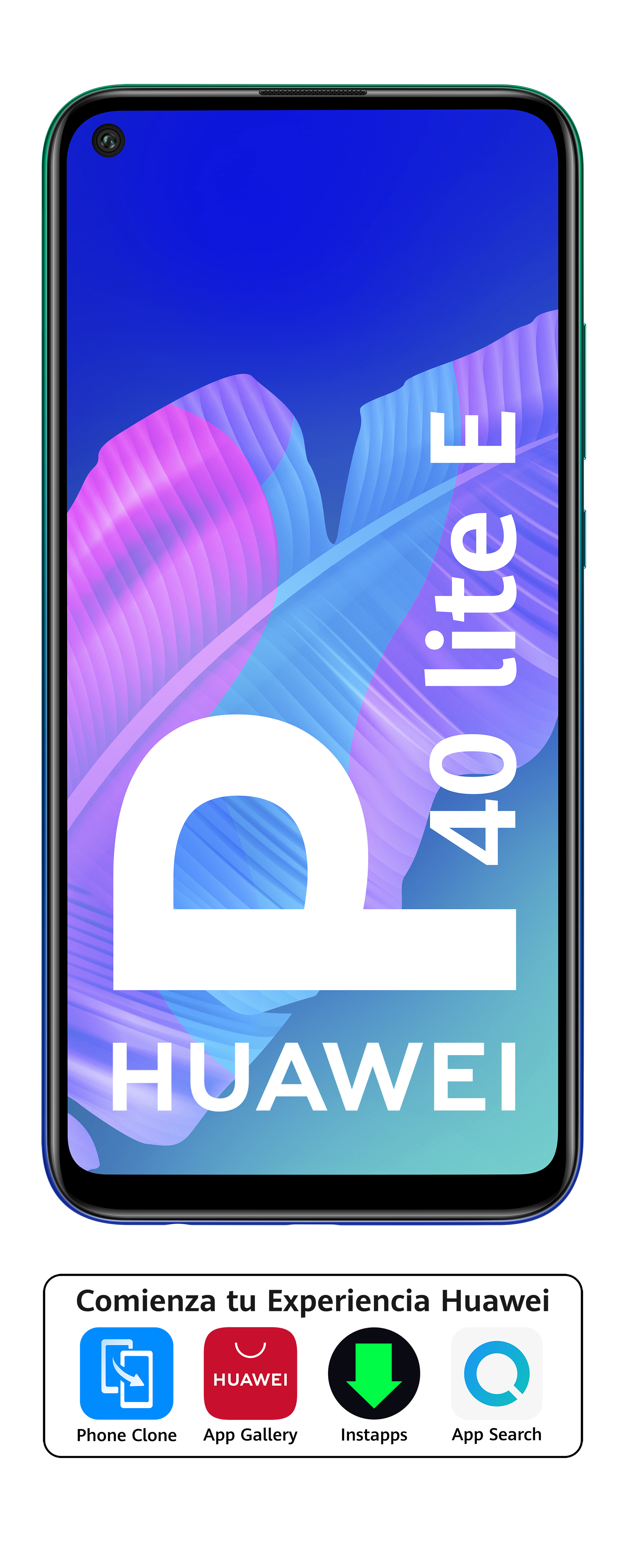Móvil - Huawei P40 Lite E, Azul, 64 GB, 4 GB, 6.39 " HD+, Kirin 710F, 4000 mAh, Android