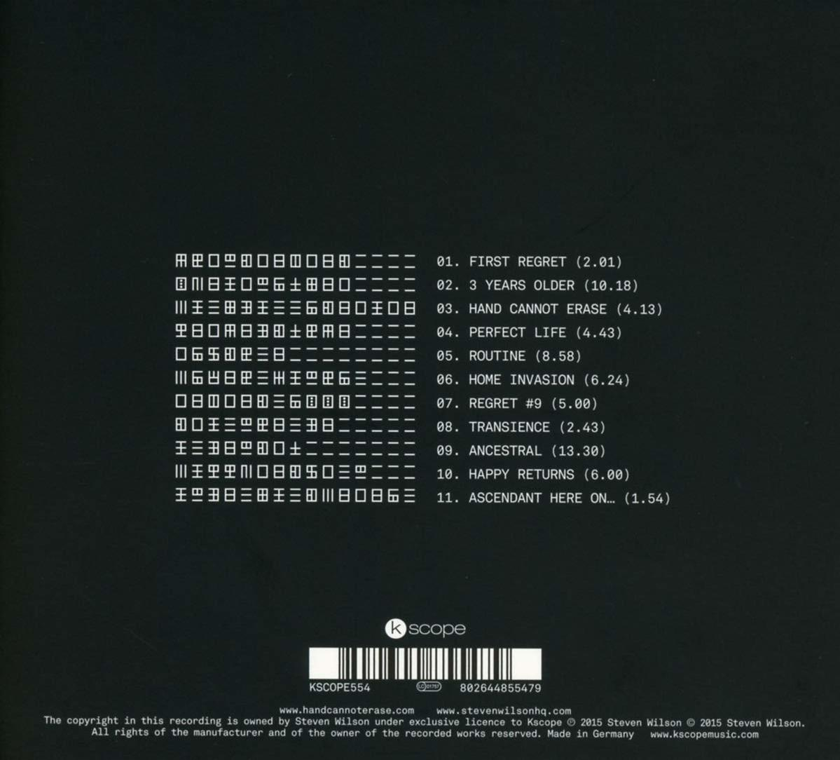 Steven Wilson Hand.Cannot.Erase - + (CD - Disc) Blu-ray