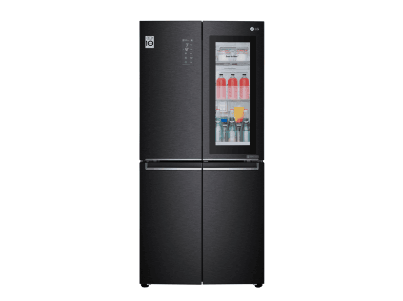 Lg Lg Gc Q22ftqkl 595 Litre Instaview 4 Kapili Gardirop Buzdolabi Metalik Buzdolabi