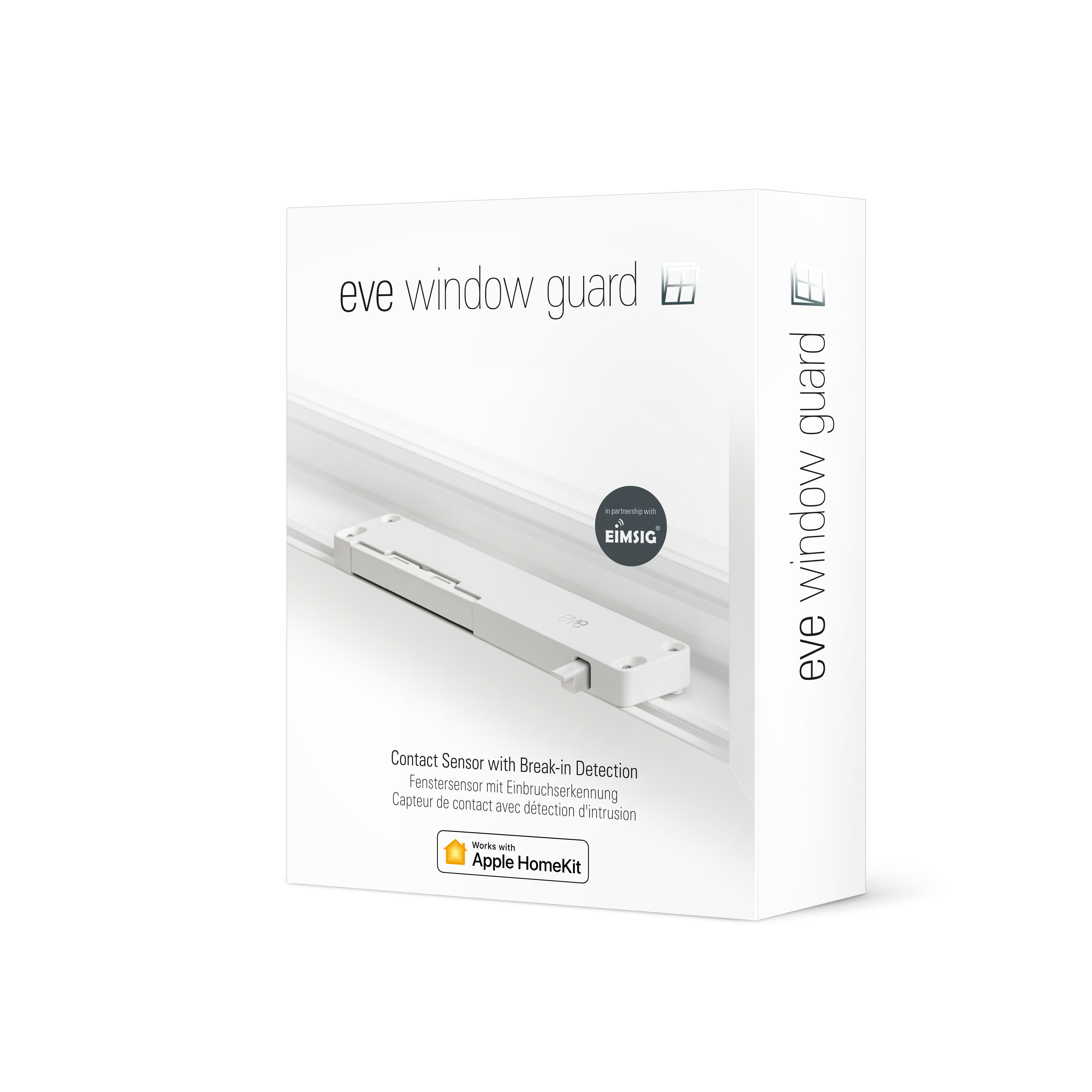 EVE Eve Window Guard - Smart Fenstersensor mit Einbruchserkennung  Smart Fenstersensor, Weiß