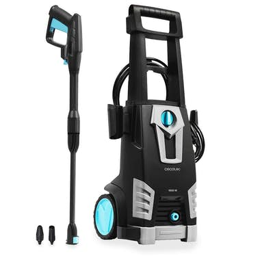 Hidrolimpiadora - Cecotec HidroBoost 1800, Alta Presión, 1800W, 468 l/h, 135 bar, Negro