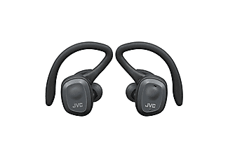 Auriculares inalámbricos | JVC HA-ET45T-P-U, True Wireless, Bluetooth, 14h  autonomía, IPX5, Negro