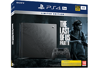 PlayStation 4 Pro 1TB - The Last of Us Part II Bundle: Limited Edition - Console de jeu - Noir mat