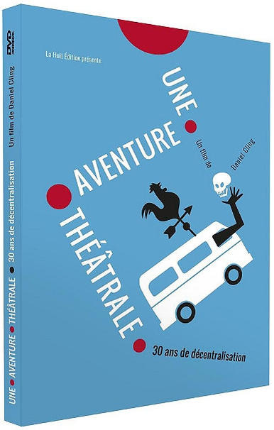 Couverture de DVD avec une camionnette blanche, texte : Une Aventure Théâtrale.